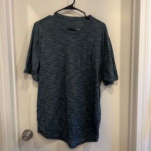 Lululemon \ Pulse Slub Short Sleeve / Large / Heathered Blue